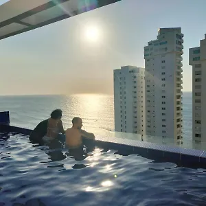  Apartamento 12 Vista Al Mar, Playa Rodadero, Colombia